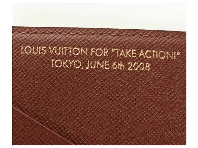 LOUIS VUITTON Couverture de mémo Monogram LV Auth 182705SAV Monogramme - vue 19