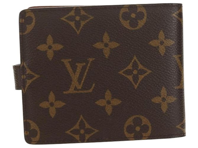 LOUIS VUITTON Couverture de mémo Monogram LV Auth 182705SAV Monogramme - vue 2