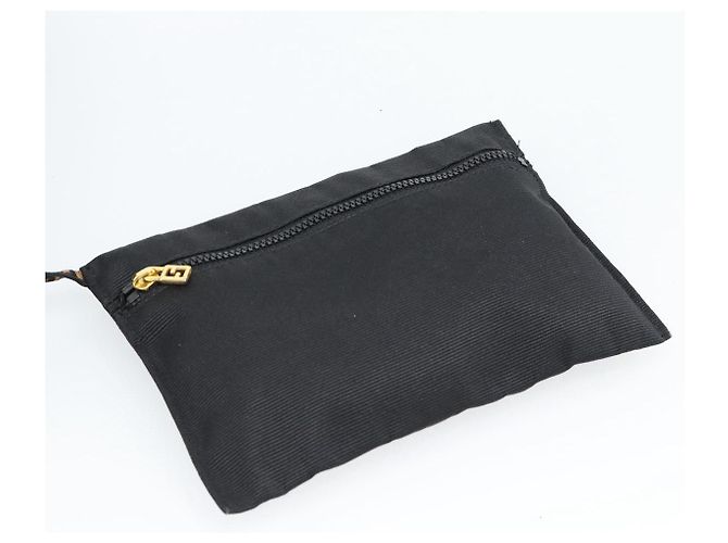 Borsa FENDI in tela 2way Nera Oro Auth bs35369 Nero D'oro - vista 22