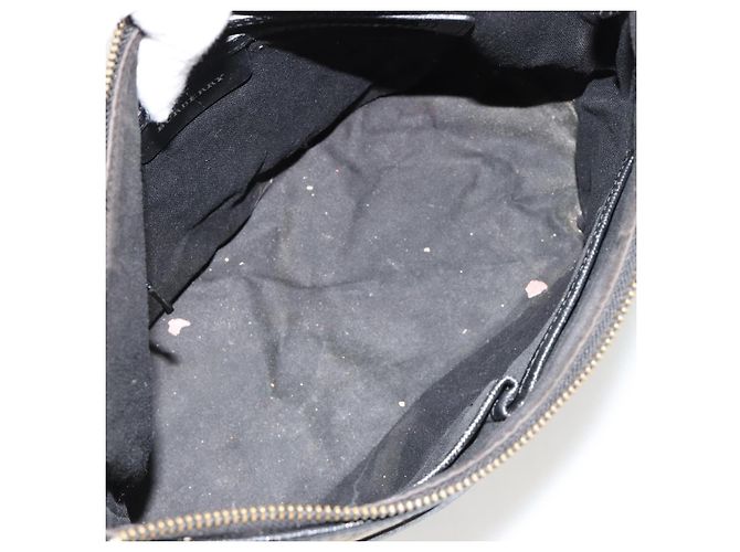 Borsa a Spalla BURBERRY Nova Check in Tela Beige Silver Auth 183677 Argento - vista 17