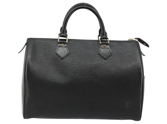 Borsa LOUIS VUITTON Epi Speedy 30 Noir Black M43002 LV Auth 183641A Nero - vista 13