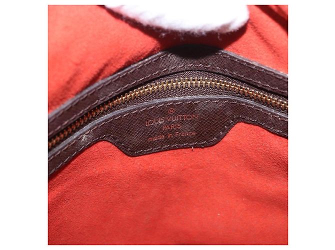 LOUIS VUITTON Damier Ebene Marais Schultertasche N42240 LV Auth 183474 - Ansicht 10
