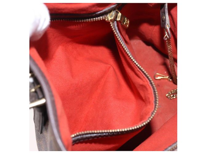 LOUIS VUITTON Damier Ebene Marais Schultertasche N42240 LV Auth 183474 - Ansicht 20