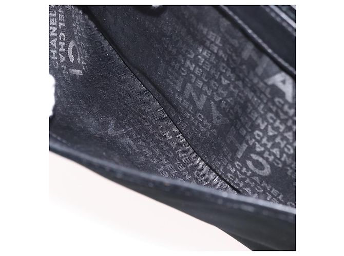 Borsa a Spalla CHANEL Chain Camelia Velluto Nero Argento CC Autentica 181910V - vista 22