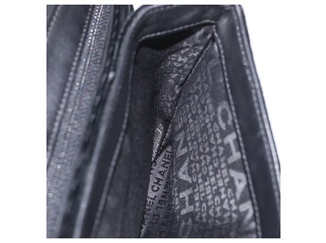 Borsa a Spalla CHANEL Chain Camelia Velluto Nero Argento CC Autentica 181910V - vista 24