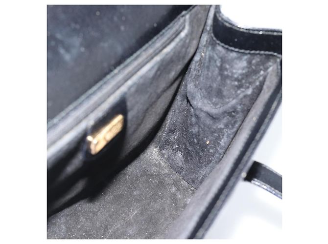 Borsa GUCCI in pelle nera e oro 000 109 0098 Auth 184513 Nero D'oro - vista 16