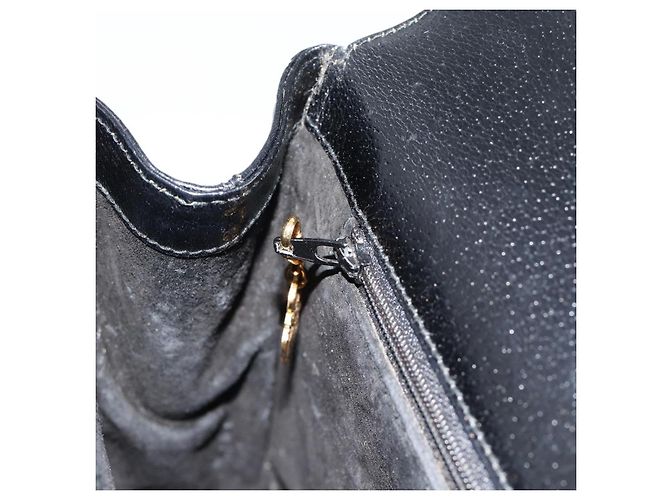 Borsa GUCCI in pelle nera e oro 000 109 0098 Auth 184513 Nero D'oro - vista 18
