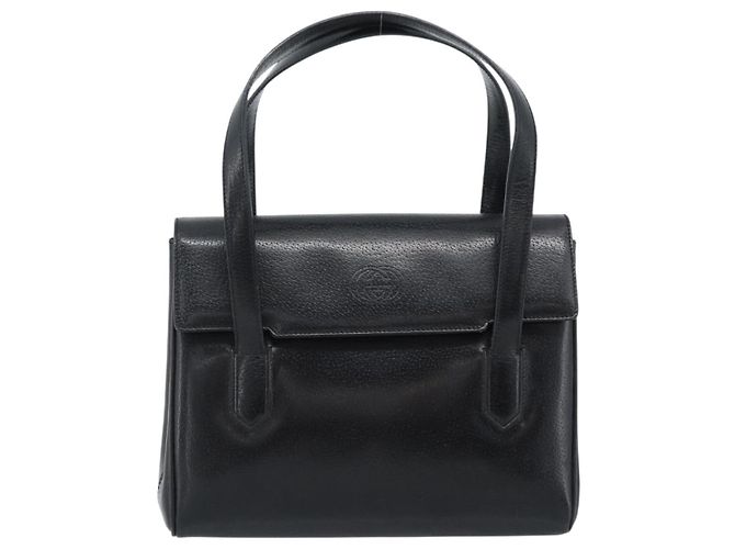 Borsa GUCCI in pelle nera e oro 000 109 0098 Auth 184513 Nero D'oro - vista 2