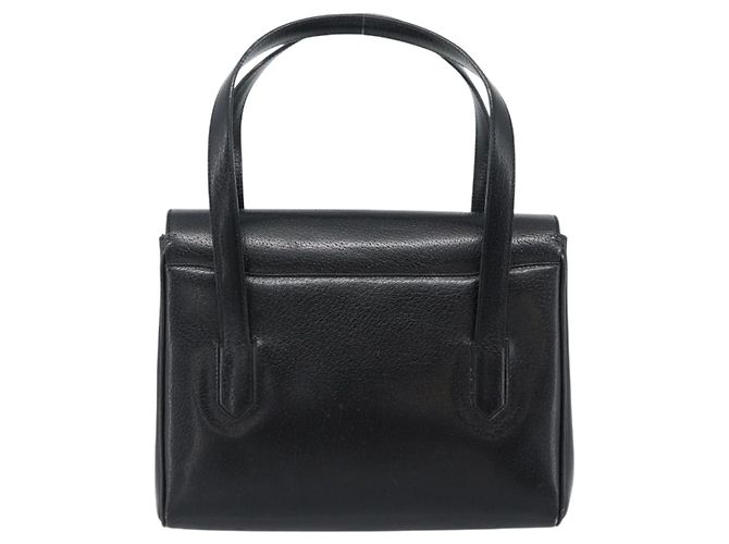 Borsa GUCCI in pelle nera e oro 000 109 0098 Auth 184513 Nero D'oro - vista 3