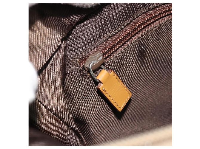Borsa Tote GUCCI GG Canvas Beige Silver 019 0402 Auth gh2071 Argento - vista 21