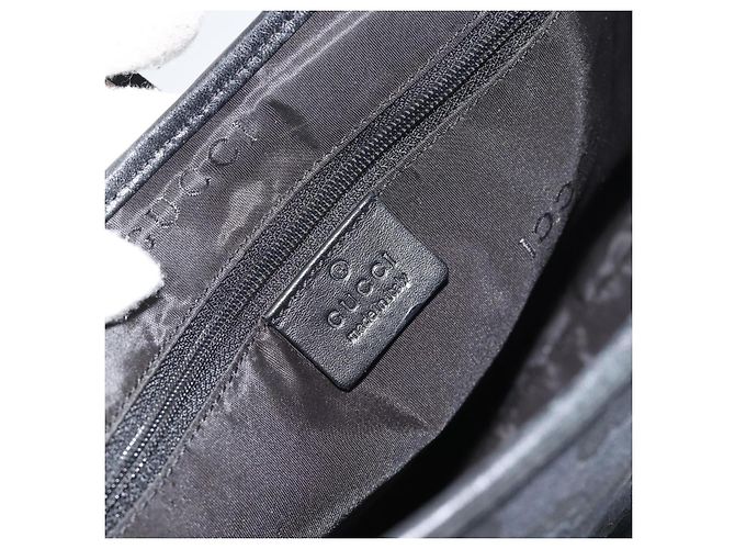 Borsa a Spalla Jackie GG Canvas GUCCI Nera Argento 001 8806 Auth 183726V Nero - vista 15