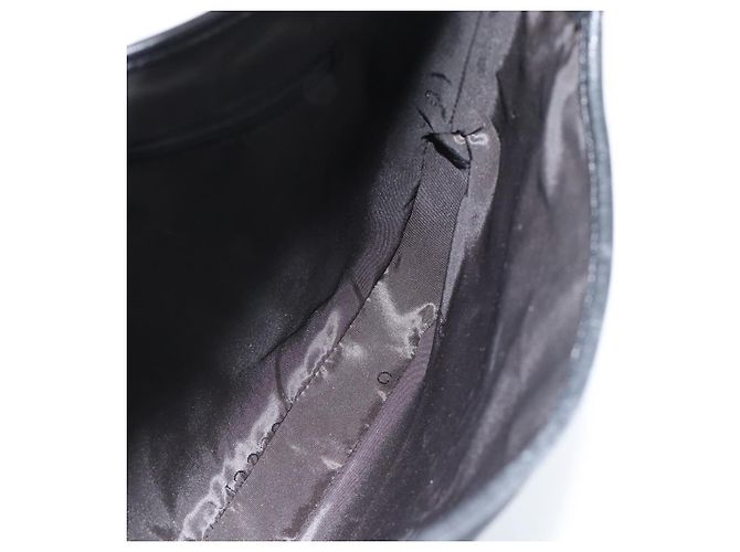 Borsa a Spalla Jackie GG Canvas GUCCI Nera Argento 001 8806 Auth 183726V Nero - vista 17