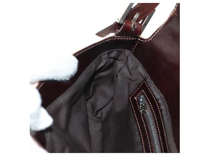 FENDI Mamma Baguette Schultertasche mit Perlen, Rosa Silber, Authentisch 182678SAM Pink - Ansicht 22