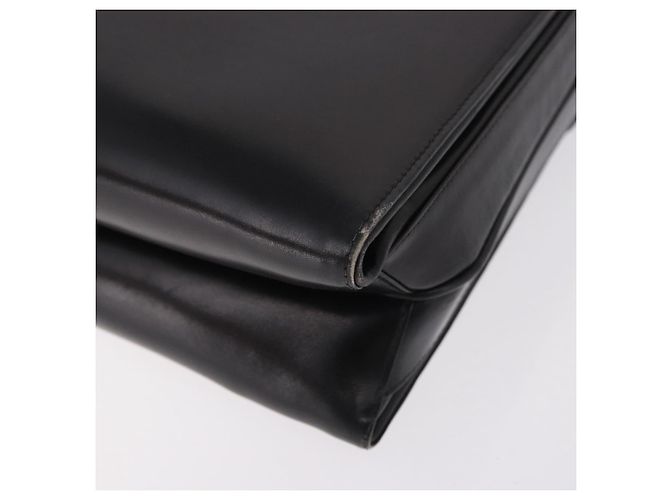 Borsa GUCCI in pelle nera e oro Auth 184460 Nero D'oro - vista 13