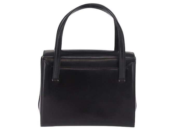 Borsa GUCCI in pelle nera e oro Auth 184460 Nero D'oro - vista 3