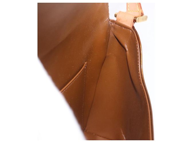 LOUIS VUITTON Monogram Vernis Thompson Street Bag Bronze M91124 LV Auth gh2039 Bronzo - vista 20