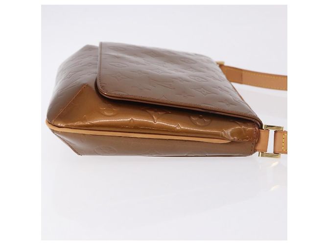 LOUIS VUITTON Monogram Vernis Thompson Street Bag Bronze M91124 LV Auth gh2039 Bronzo - vista 3