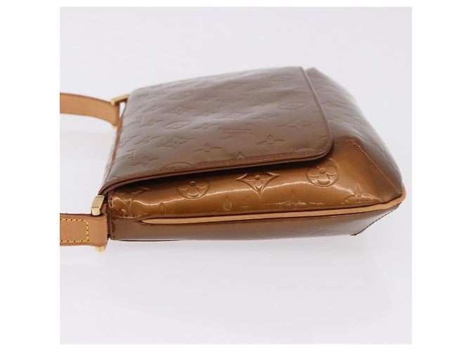 LOUIS VUITTON Monogram Vernis Thompson Street Bag Bronze M91124 LV Auth gh2039 Bronzo - vista 4