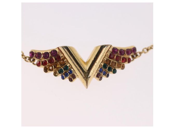 Bracciale LOUIS VUITTON Brassley Essential V California Gold M69580 Auth 182949M - vista 2
