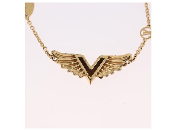 Bracciale LOUIS VUITTON Brassley Essential V California Gold M69580 Auth 182949M - vista 7