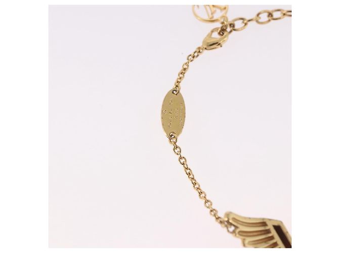 Bracciale LOUIS VUITTON Brassley Essential V California Gold M69580 Auth 182949M - vista 8