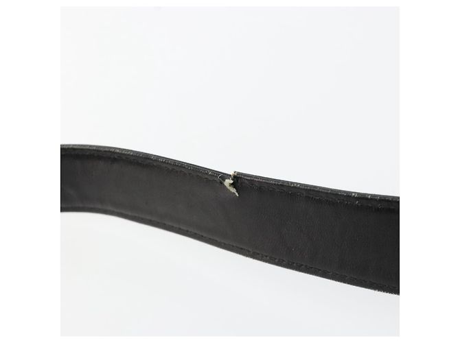 Céline Borsa a tracolla CELINE C Sulky in tela nero e oro Auth 183439 D'oro - vista 8