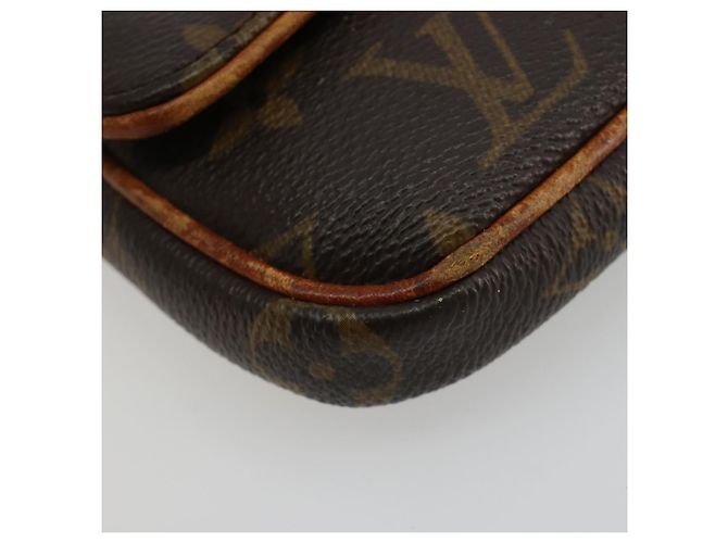 LOUIS VUITTON Monogram Pochette Turum Pouch M60020 LV Auth 182711 Monogramma - vista 14