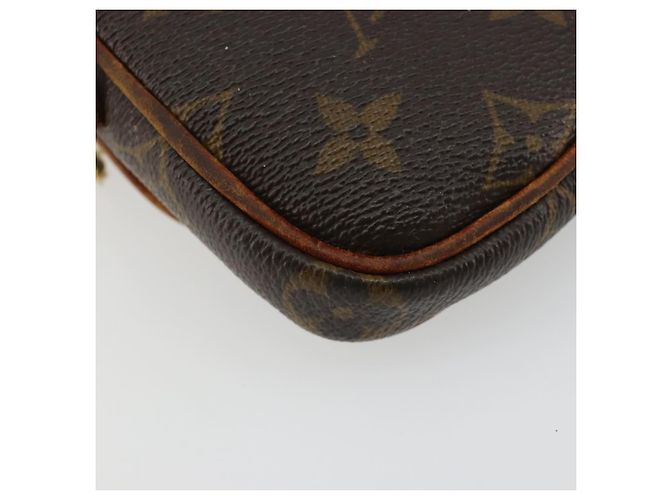 LOUIS VUITTON Monogram Pochette Turum Pouch M60020 LV Auth 182711 Monogramma - vista 16
