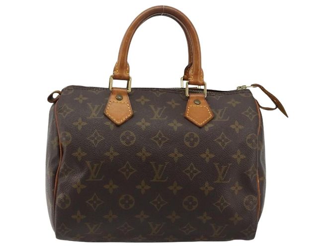 LOUIS VUITTON Borsa Monogram Speedy 25 M41528 LV Auth 183475A Monogramma - vista 13