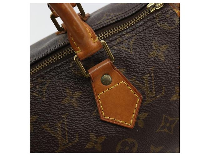 LOUIS VUITTON Borsa Monogram Speedy 25 M41528 LV Auth 183475A Monogramma - vista 18