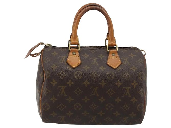 LOUIS VUITTON Borsa Monogram Speedy 25 M41528 LV Auth 183475A Monogramma - vista 2
