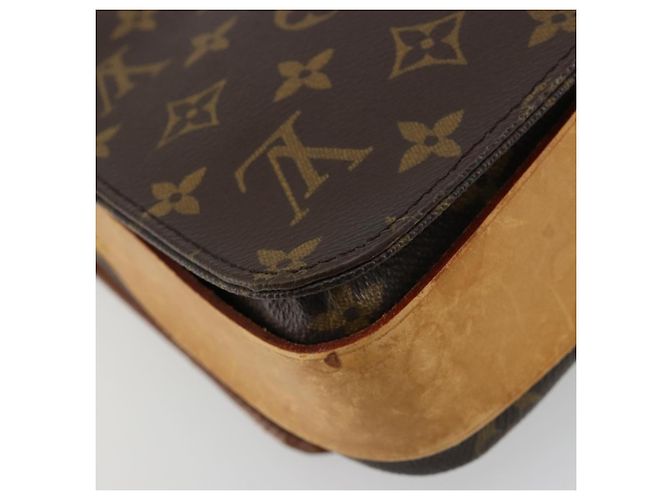 LOUIS VUITTON Borsa a Spalla Monogram Cartouchiere MM M51253 LV Auth bs35459 Monogramma - vista 17