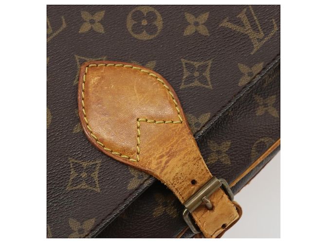 LOUIS VUITTON Borsa a Spalla Monogram Cartouchiere MM M51253 LV Auth bs35459 Monogramma - vista 18