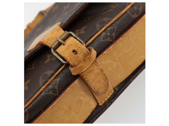 LOUIS VUITTON Borsa a Spalla Monogram Cartouchiere MM M51253 LV Auth bs35459 Monogramma - vista 19