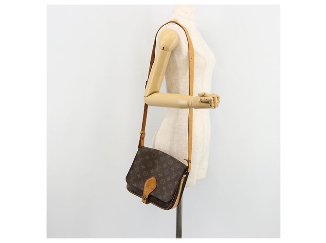 LOUIS VUITTON Borsa a Spalla Monogram Cartouchiere MM M51253 LV Auth bs35459 Monogramma - vista 27