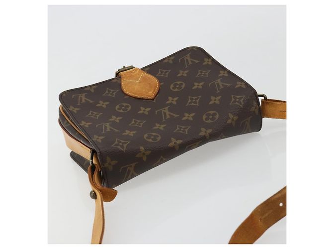 LOUIS VUITTON Borsa a Spalla Monogram Cartouchiere MM M51253 LV Auth bs35459 Monogramma - vista 6