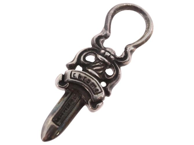 Pendente Ciondolo Daga Chrome Hearts Top Ag925 Silver Auth 184243M Argento - vista 6
