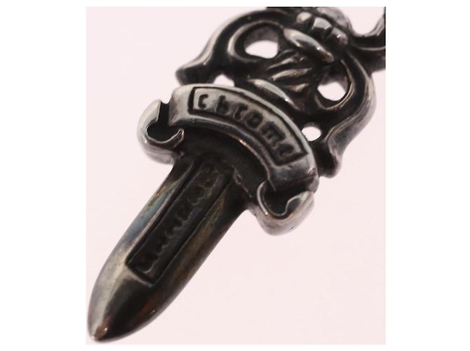 Pendente Ciondolo Daga Chrome Hearts Top Ag925 Silver Auth 184243M Argento - vista 7