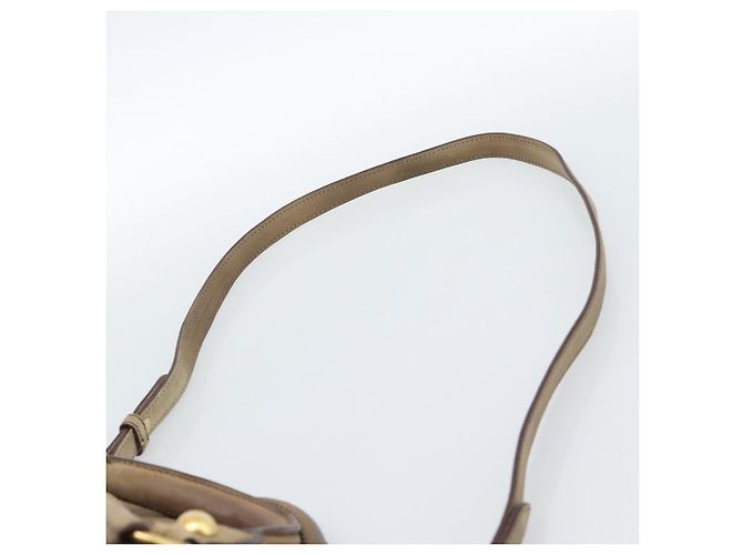 Borsa Miu Miu in scamosciato 2 modi Beige Oro Auth 183865V D'oro - vista 15