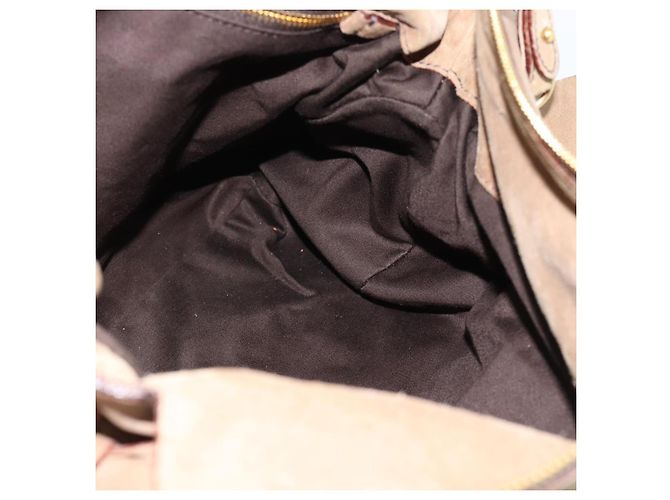 Borsa Miu Miu in scamosciato 2 modi Beige Oro Auth 183865V D'oro - vista 22