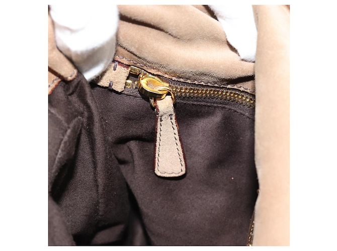 Borsa Miu Miu in scamosciato 2 modi Beige Oro Auth 183865V D'oro - vista 24