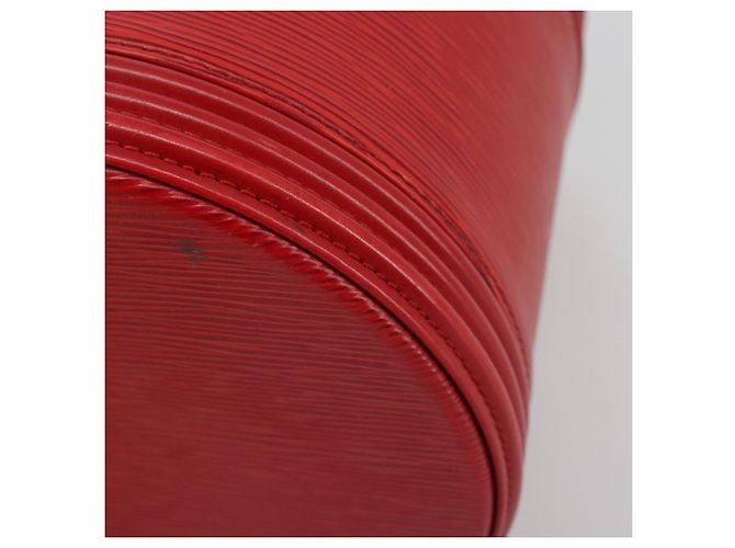 Borsa LOUIS VUITTON Epi Cannes Rossa M48037 LV Auth 182903A Rosso - vista 15