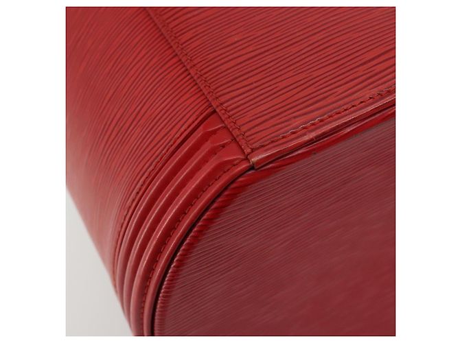 Borsa LOUIS VUITTON Epi Cannes Rossa M48037 LV Auth 182903A Rosso - vista 18