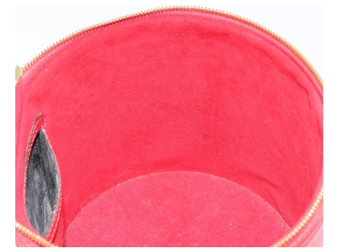 Borsa LOUIS VUITTON Epi Cannes Rossa M48037 LV Auth 182903A Rosso - vista 21