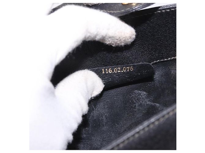 Borsa GUCCI GG Supreme Web Sherry Line PVC Nero Rosso 116 02 076 Auth 184484 - vista 24