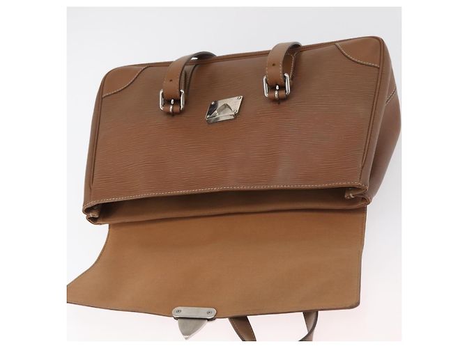 Borsa a Spalla LOUIS VUITTON Epi Segur MM Marrone Camel M58861 LV Auth 182606A Cammello - vista 10