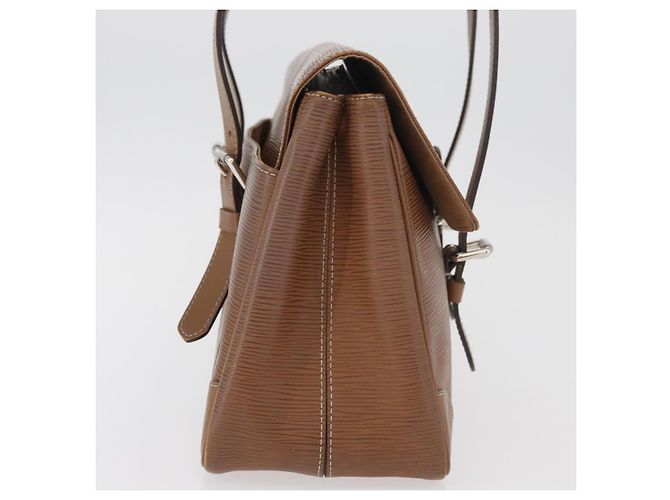 Borsa a Spalla LOUIS VUITTON Epi Segur MM Marrone Camel M58861 LV Auth 182606A Cammello - vista 4