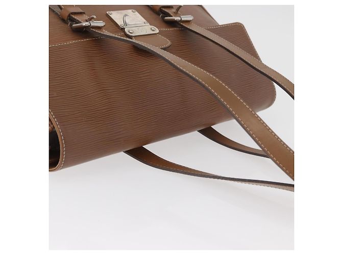 Borsa a Spalla LOUIS VUITTON Epi Segur MM Marrone Camel M58861 LV Auth 182606A Cammello - vista 6