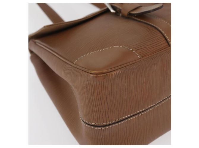 Borsa a Spalla LOUIS VUITTON Epi Segur MM Marrone Camel M58861 LV Auth 182606A Cammello - vista 9