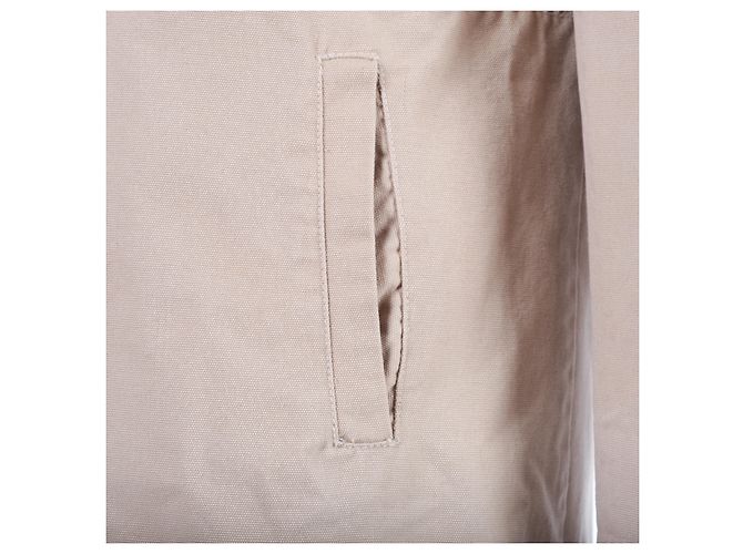 Gabardina beige Dolce & Gabbana con gráfico en la espalda - vista 5